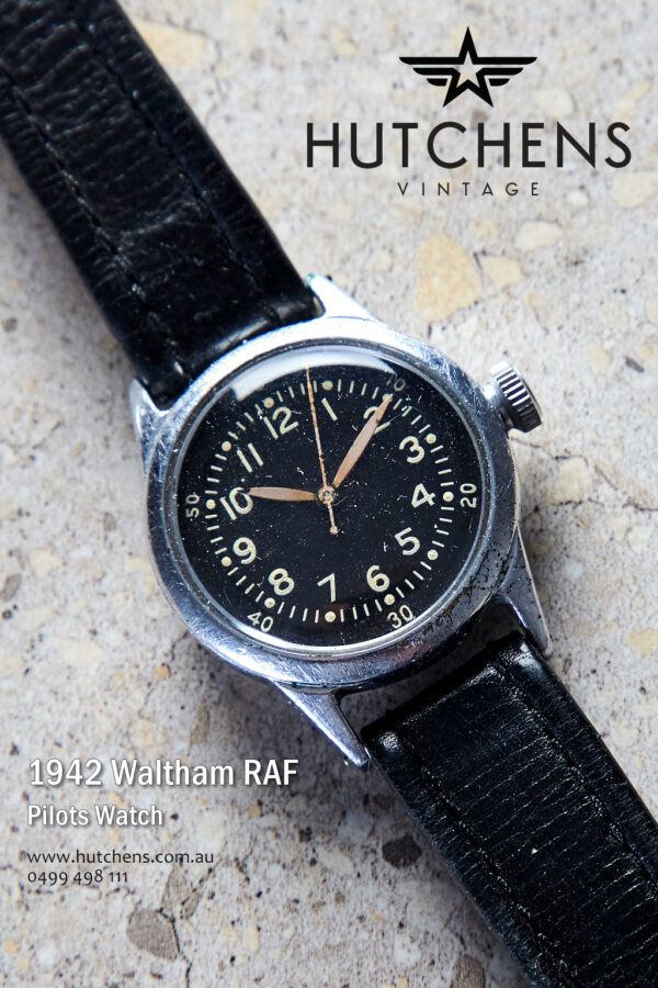 1942 Waltham UK Pilots Face