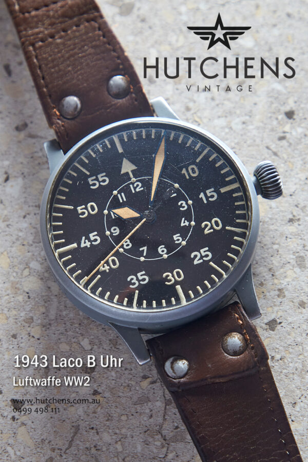 1943 Laco B Uhr Pilots Face