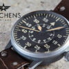 1943 Laco B Uhr Pilots Landscape Macro